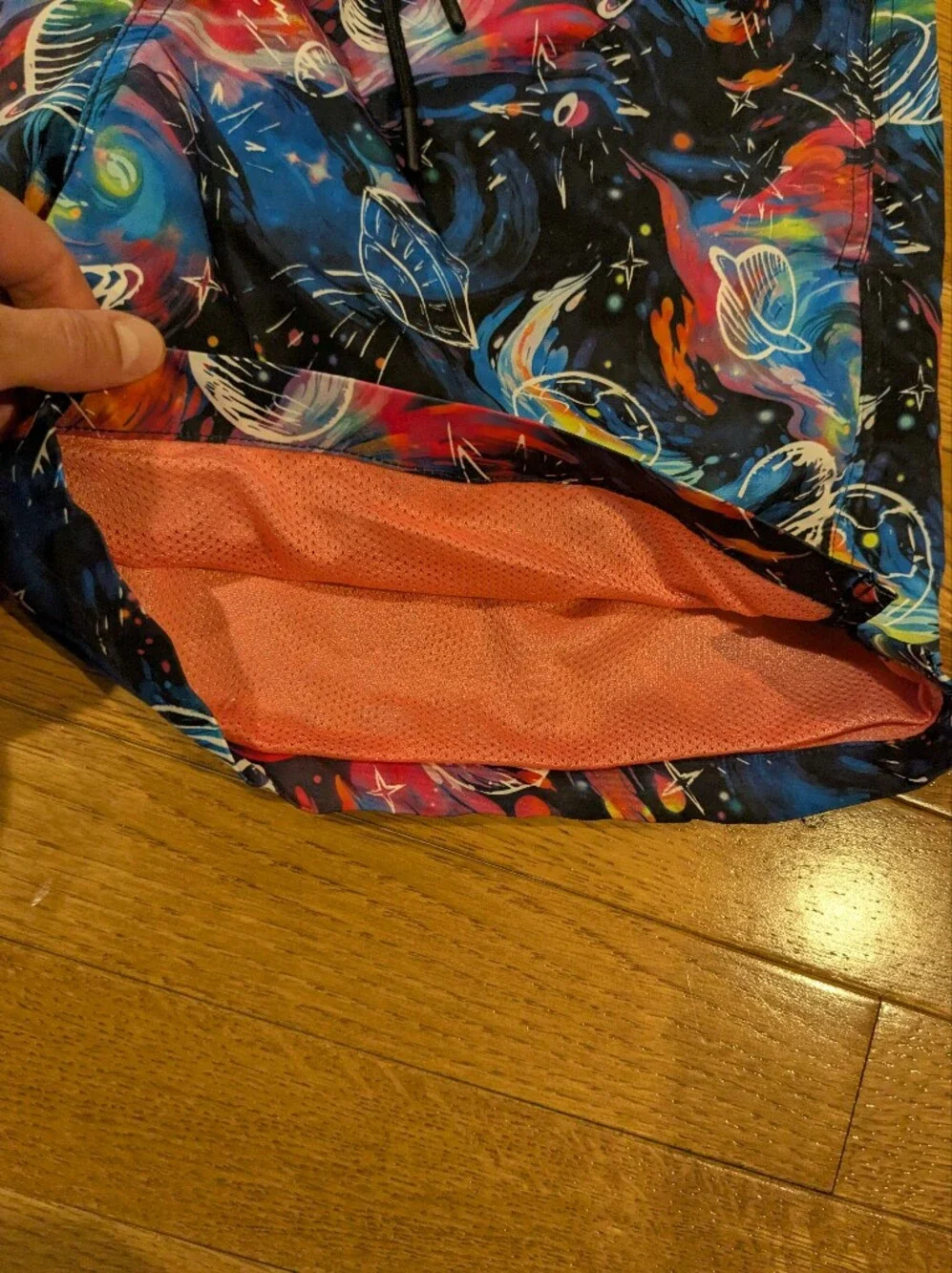 chubbies galaxy print